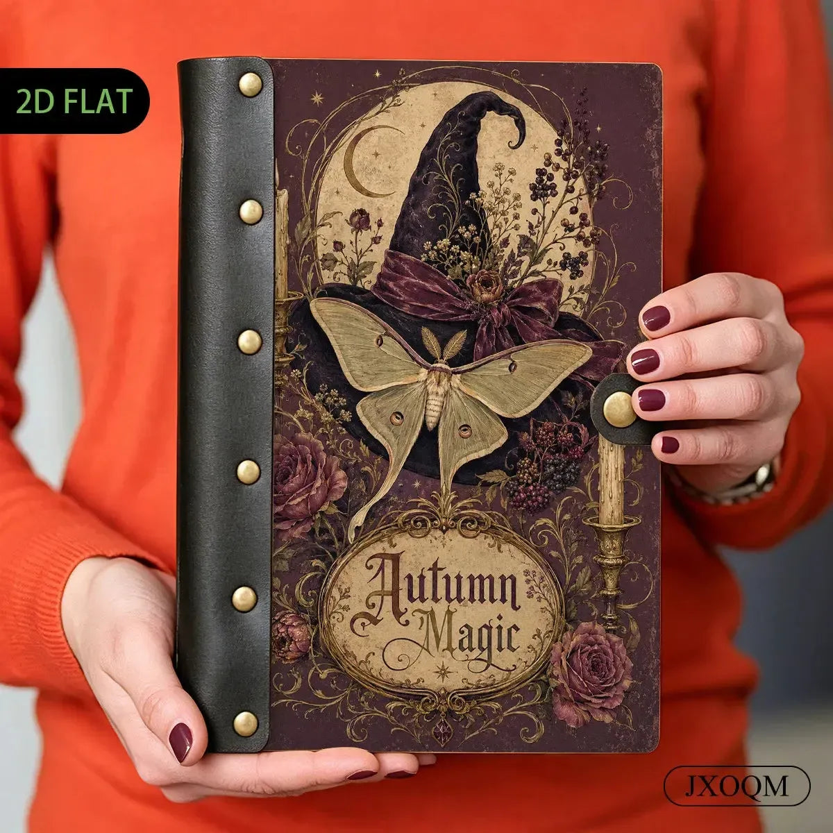 Witch Hat Luna Moth Journal - luna moth journal - MoonChildWorld
