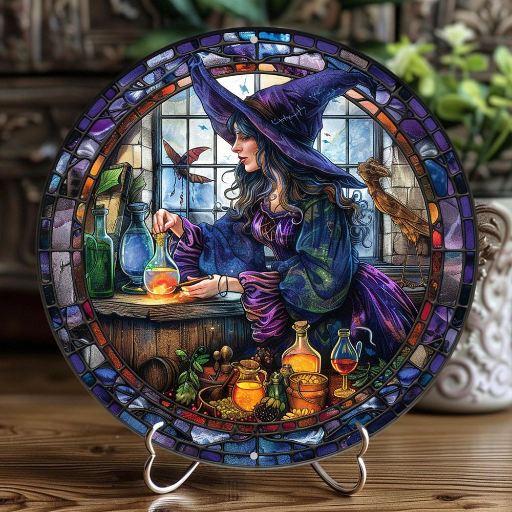 Witch Potion Metal Sign Halloween Home Decor-MoonChildWorld