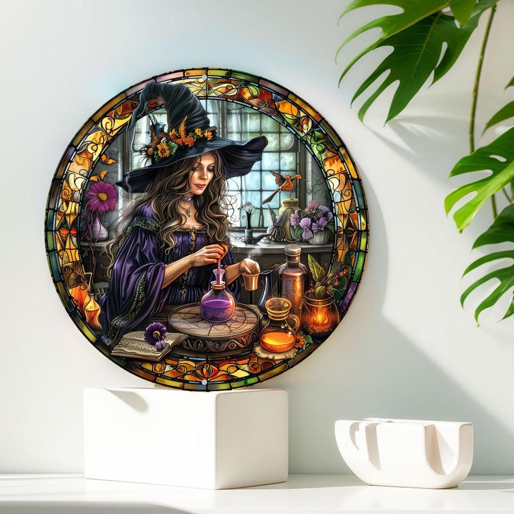 Witch Potion Metal Sign Halloween Home Decor-MoonChildWorld