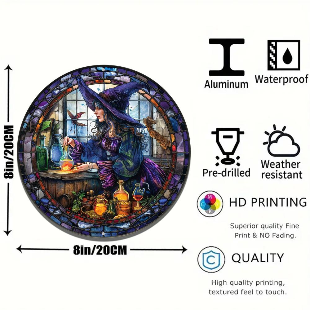 Witch Potion Metal Sign Halloween Home Decor-MoonChildWorld