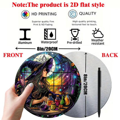 Witch Potion Wall Art Witchy Metal Sign Halloween Wall Decor-MoonChildWorld