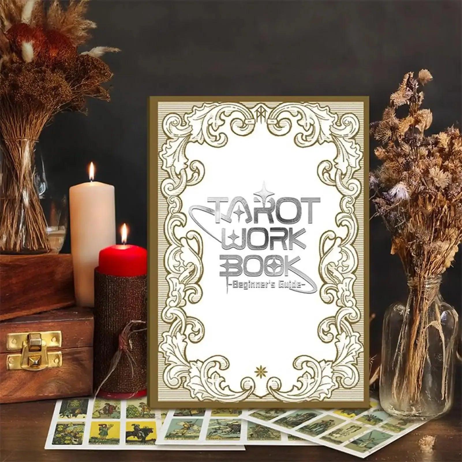 Witch Spells Book Tarot Work Journal NoteBook Spiritual Planner Guide for Beginner Magick Divination Wicca-MoonChildWorld
