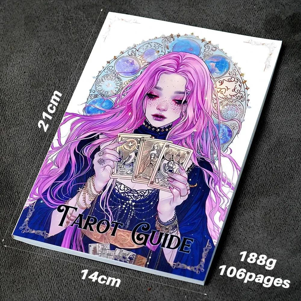Witch Tarot Beginner's Guide 106 pages Card Meanings Reading Spreads Tarot Guidebook-MoonChildWorld