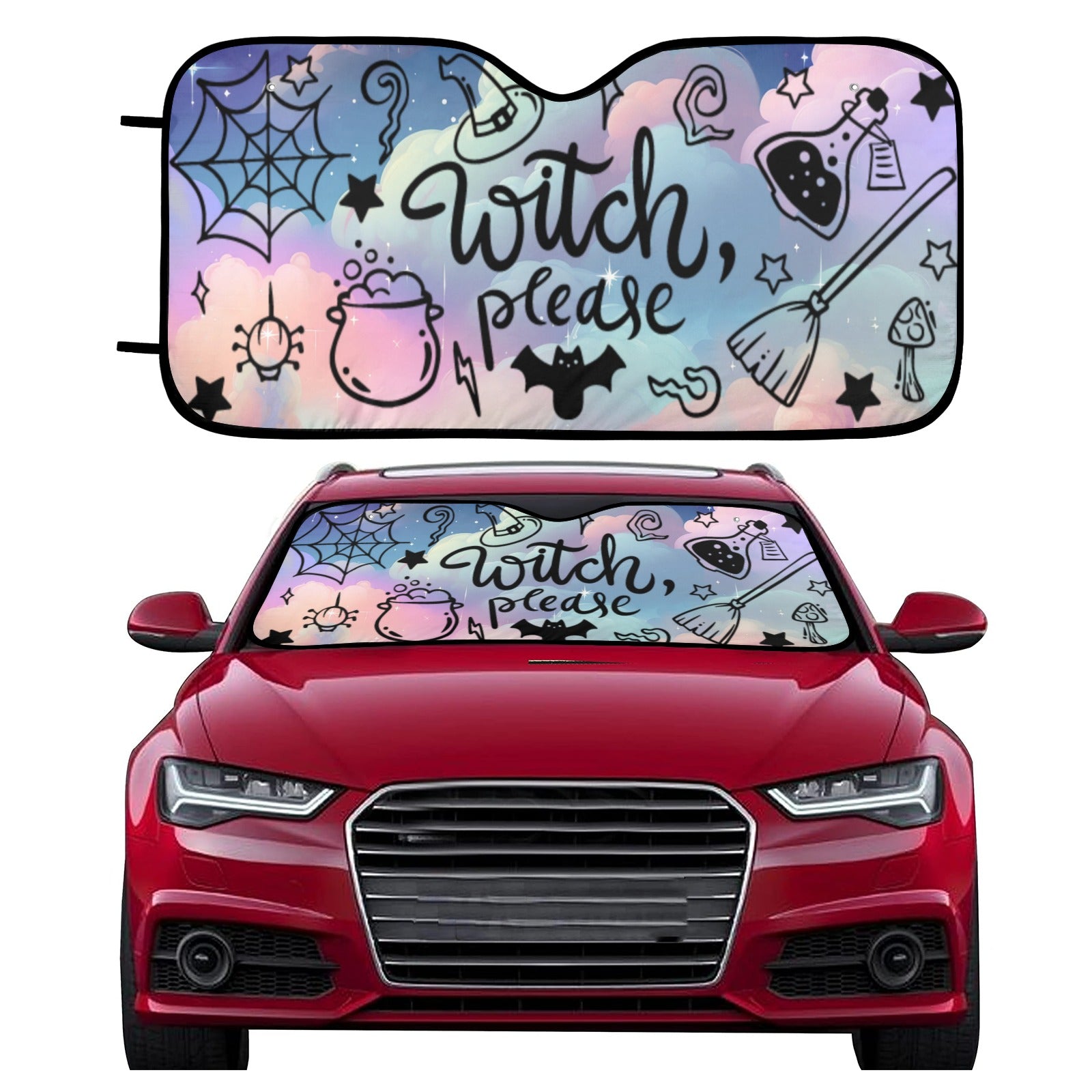 Witch please Car Sun Shade-MoonChildWorld