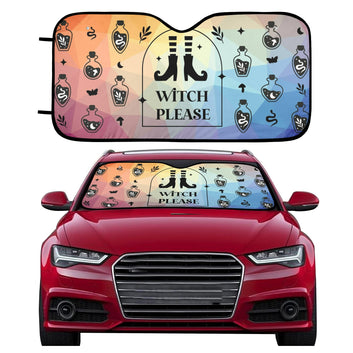 Witch please Car Sun Shade-MoonChildWorld