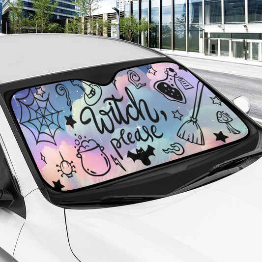 Witch please Car Sun Shade-MoonChildWorld