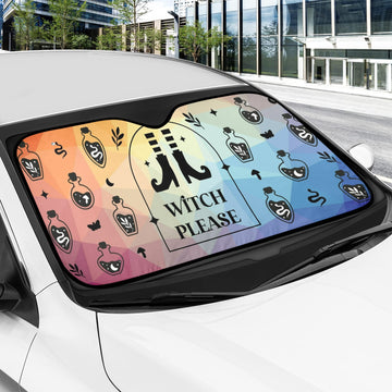 Witch please Car Sun Shade-MoonChildWorld