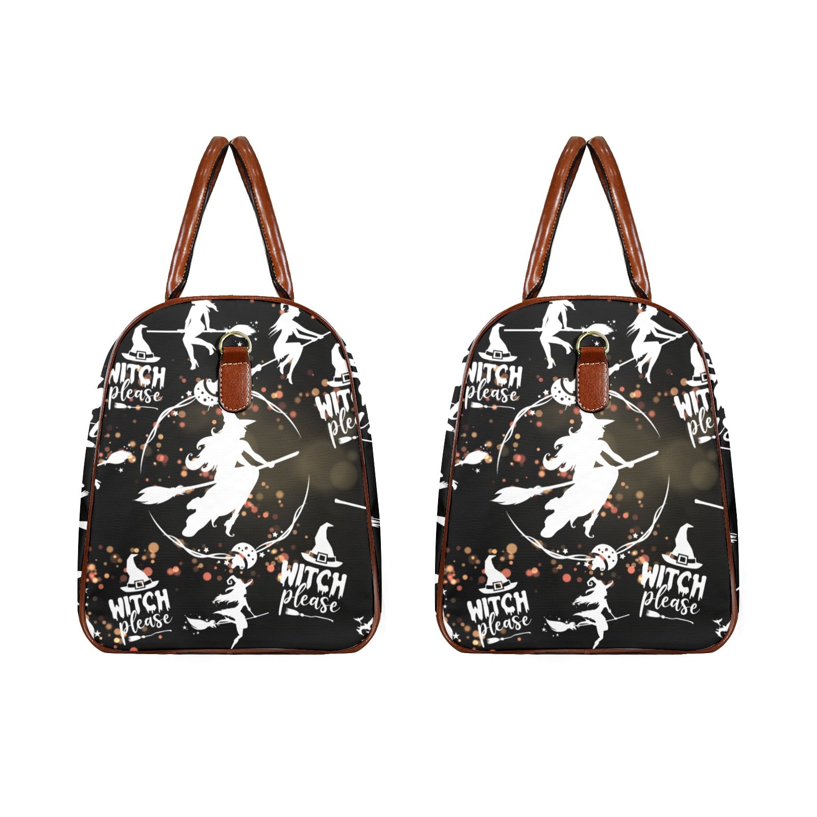 Witch please Halloween Travel Bag-MoonChildWorld