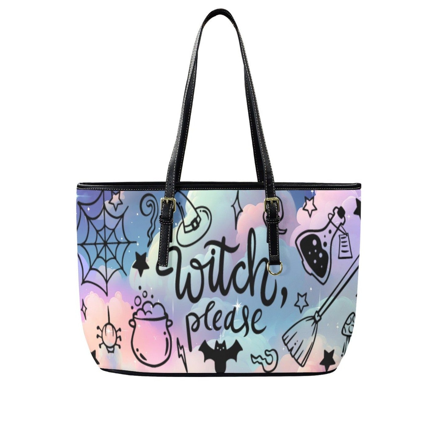 Witch please Magic Tote Bag-MoonChildWorld