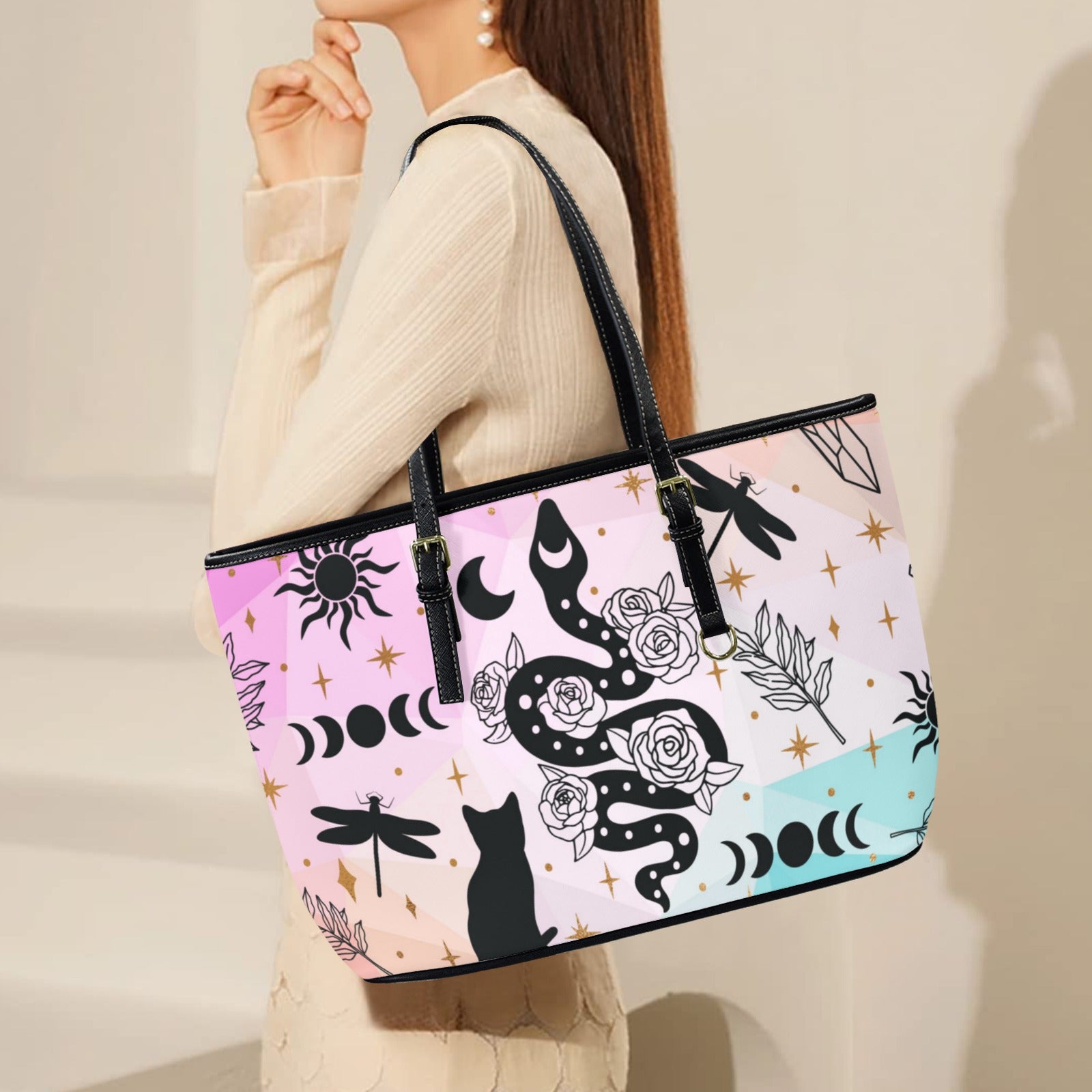 Witchcraft Mystic Tote Bag-MoonChildWorld