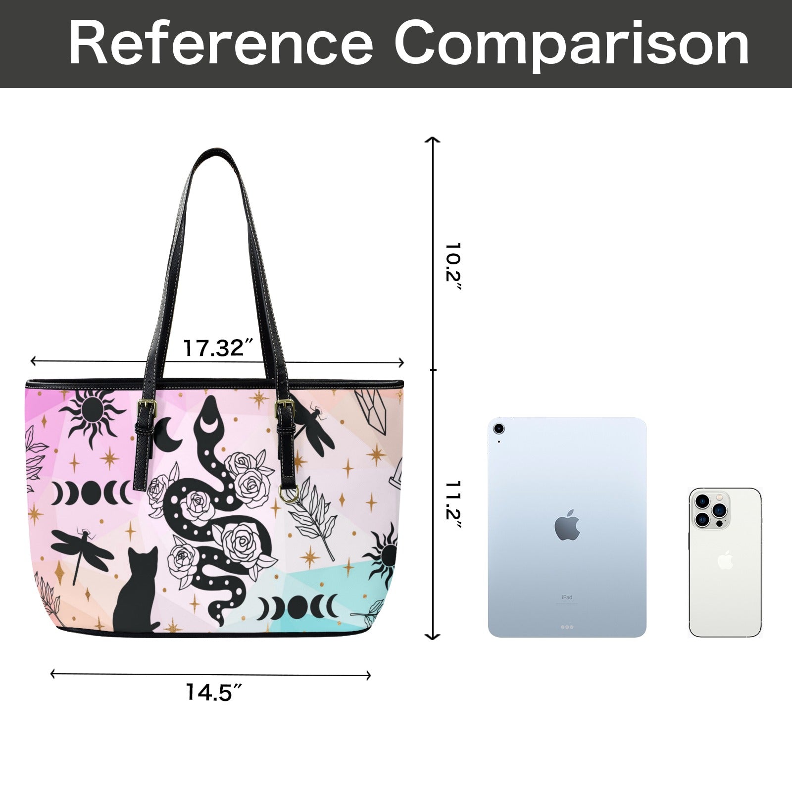 Witchcraft Mystic Tote Bag-MoonChildWorld