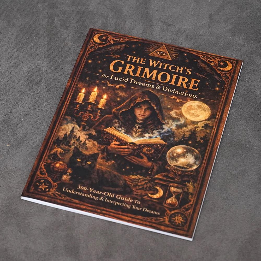 Witch's Dream Workbook Plan 300 Years Old Grimoire for Lucid Dreams Interpretations 47 Pages-MoonChildWorld