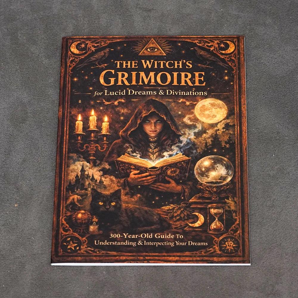 Witch's Dream Workbook Plan 300 Years Old Grimoire for Lucid Dreams Interpretations 47 Pages-MoonChildWorld