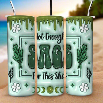 Witchy Skinny Tumbler with Lid and Straw-MoonChildWorld