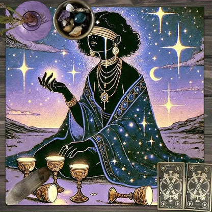 Wizard Of Oz Tablecloth Wicca Goddess Altar Cloth-MoonChildWorld