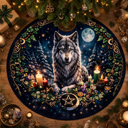 Wolf Yule Tree Skirt – Pagan Witch Gothic Decor_mockup_2.webp