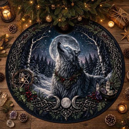 Wolf Yule Tree Skirt – Pagan Witchy Gothic Decor_mockup_2.webp