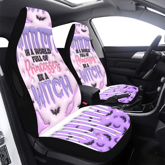 Be a Witch Halloween Car Seat Covers