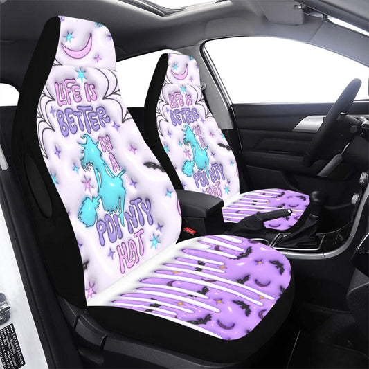 Gothic Pastel Witchy Car Seat Covers