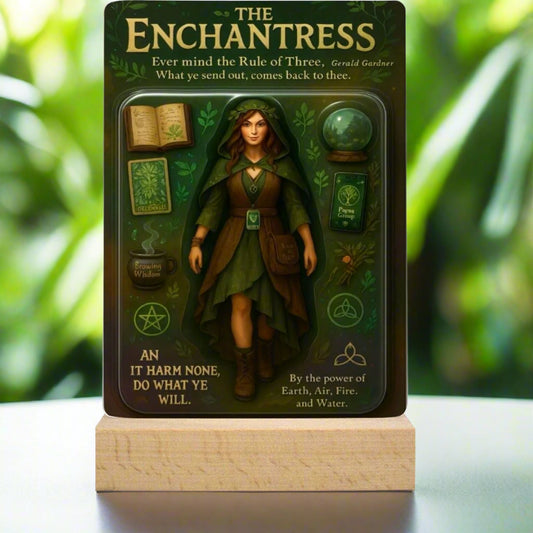 The Enchantress Acrylic Photo Panel Witch Home Decor