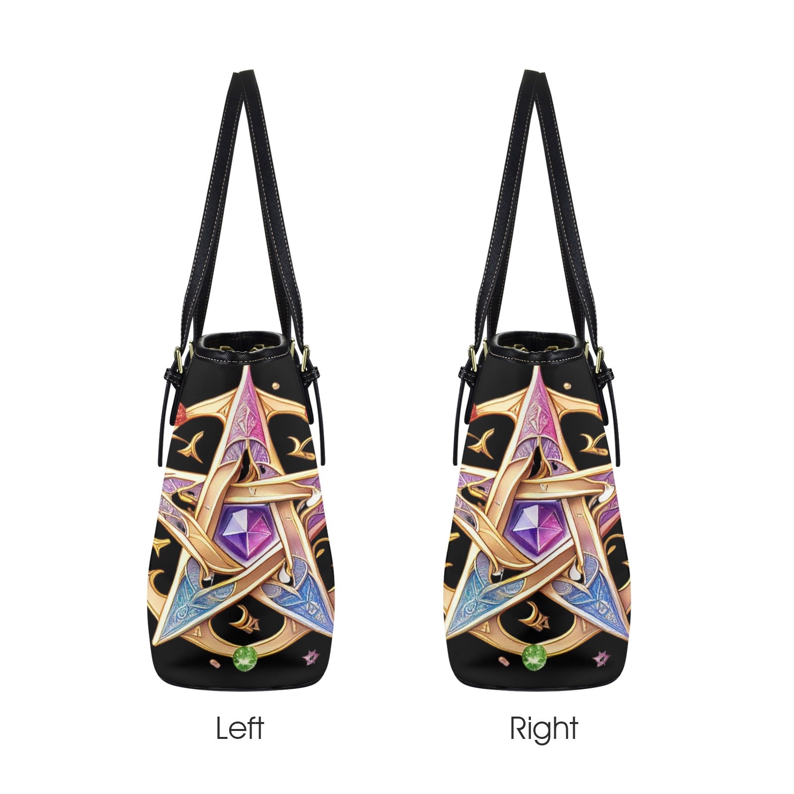 Magic Pentacle Pagan Tote Bag-MoonChildWorld