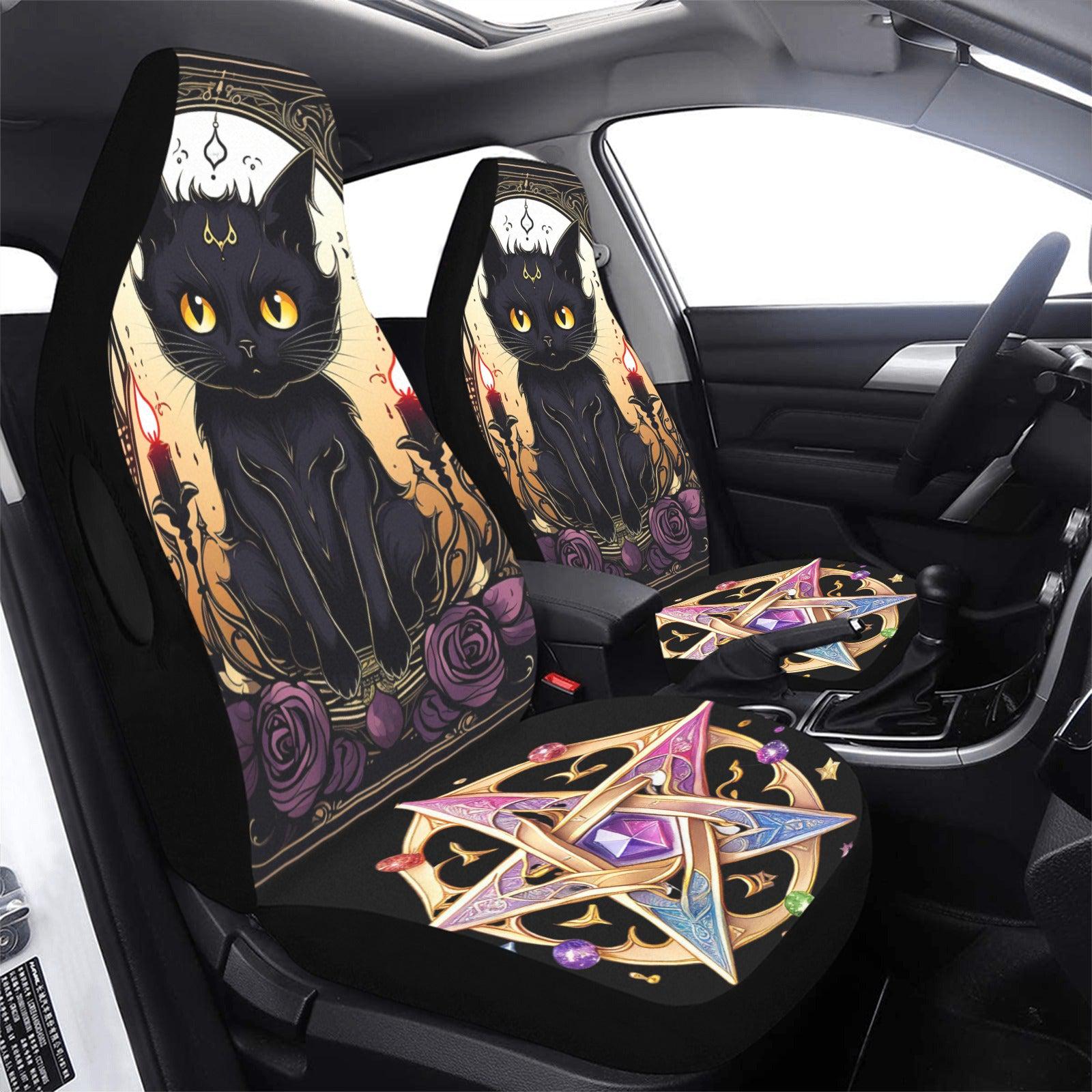 Magical Bunny Universe Car Seat Covers Pair, 2 Front Seat Covers, Car Seat Protector, Car Accessory, Seat Cover offers For Car