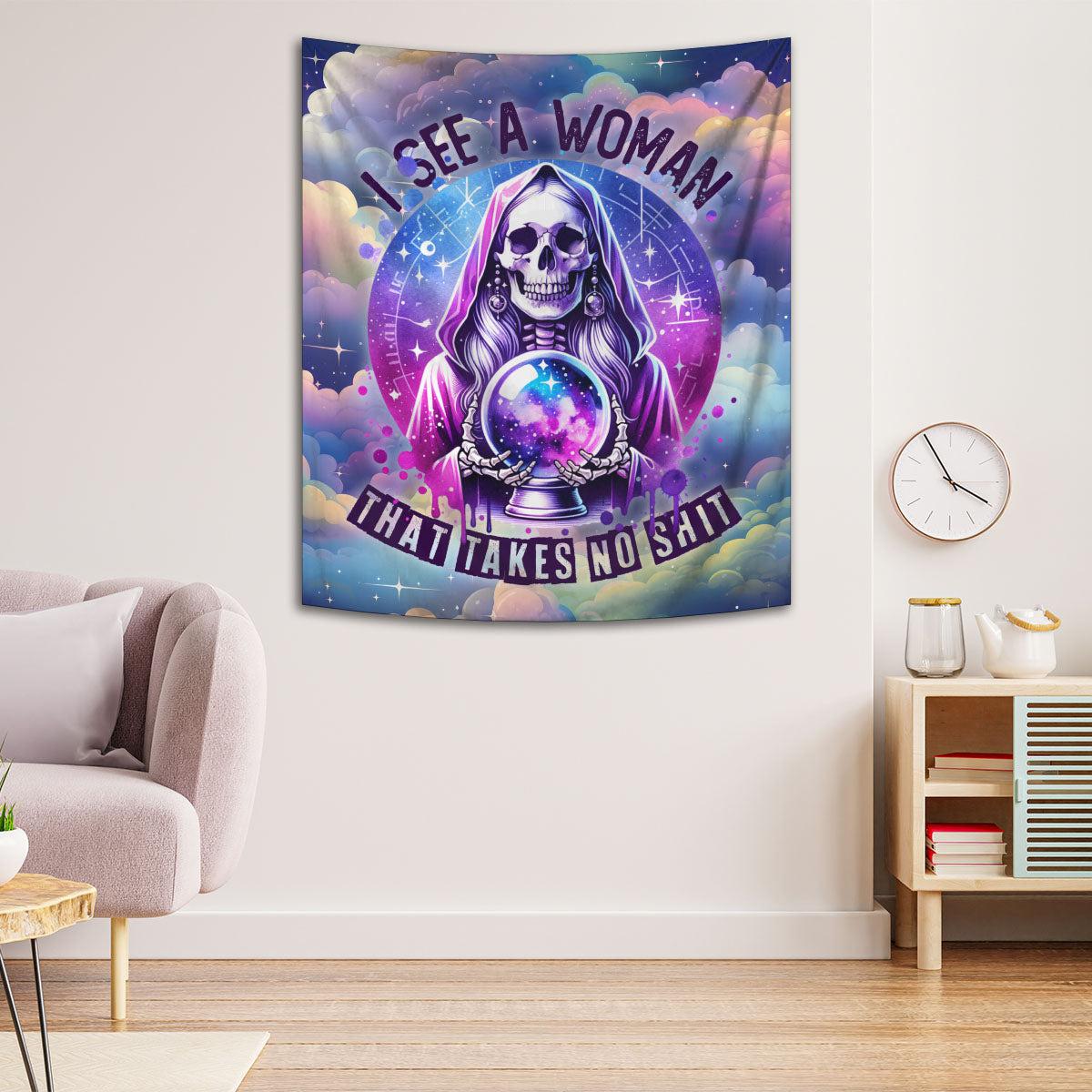 Witchy Women Occult Tapestry Aesthetic Wall Hanging-MoonChildWorld