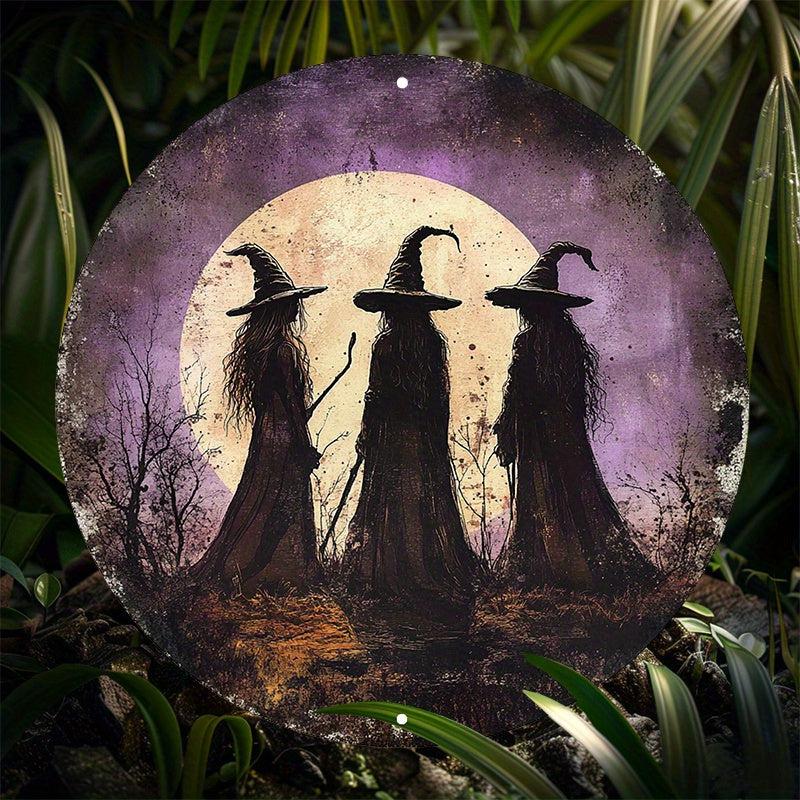 The Witch Sisters Metal Sign Witchy Decor-MoonChildWorld