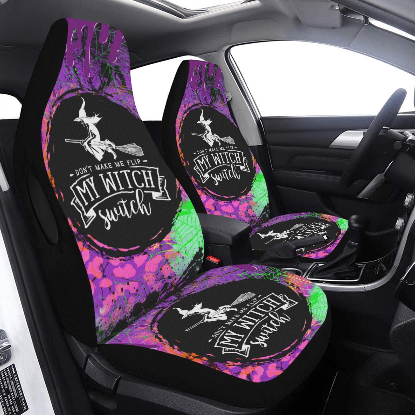 Witch Halloween Gothic Car Seat Cover-MoonChildWorld