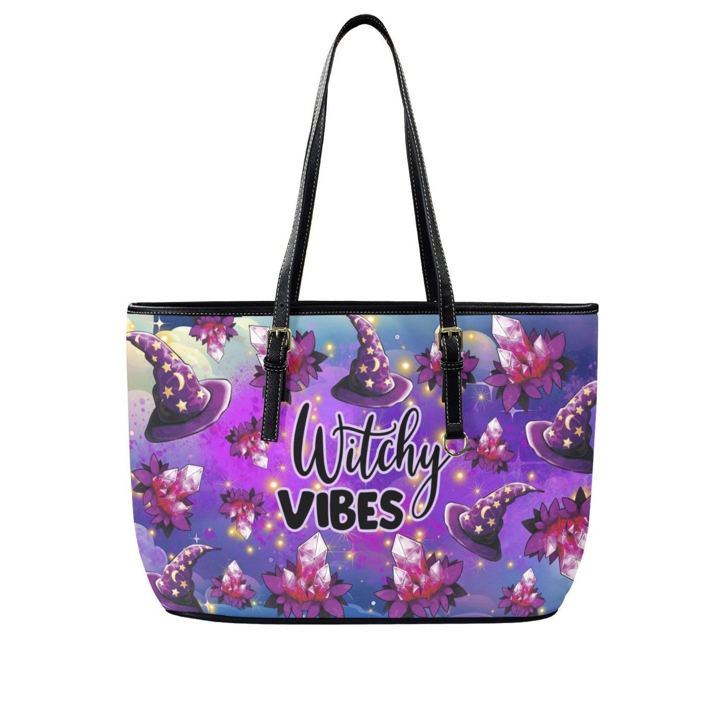 Witchy Vibes Tote Bag-MoonChildWorld