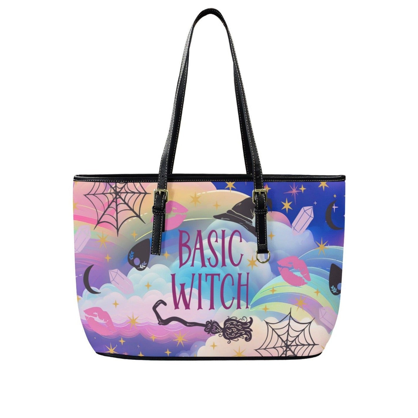 Basic witch Tote Bag-MoonChildWorld