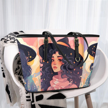 Celestial Witch Tote Bag-MoonChildWorld