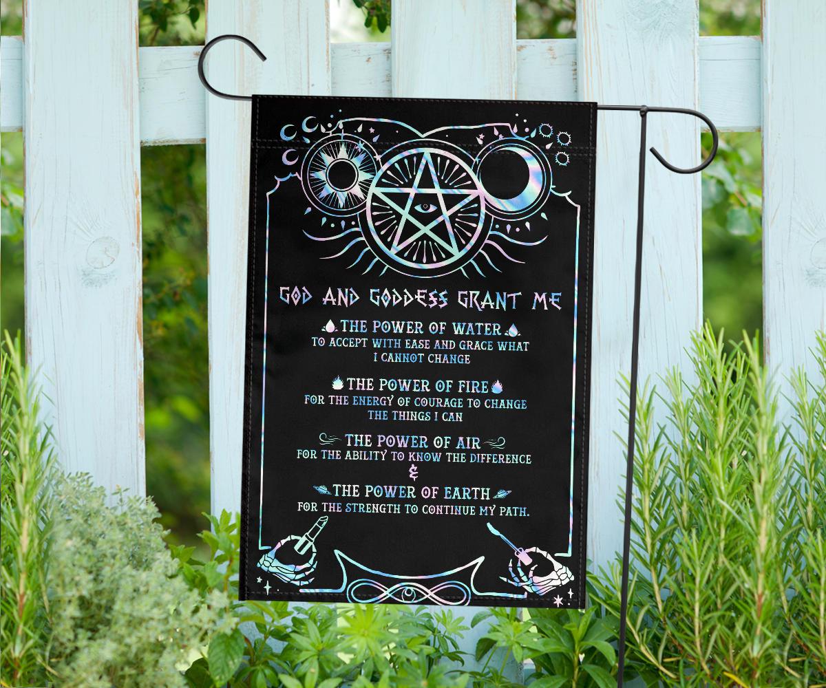 Wicca Goddess Pagan Flag-MoonChildWorld