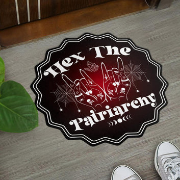 Hex the patriarchy Witchcraft Door Mat