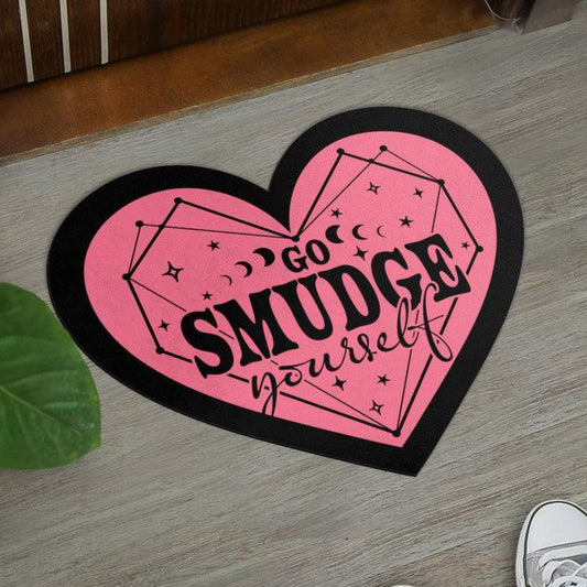 Go Smudge Yourself Witchy Doormat