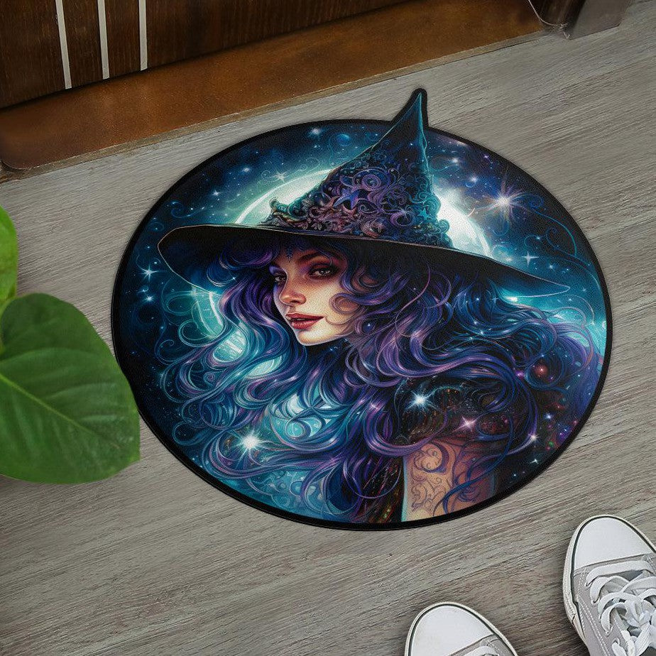 Mystic Witch Door Mat for Halloween-MoonChildWorld