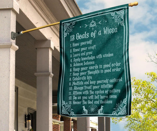 Goals of a Wicca Flag