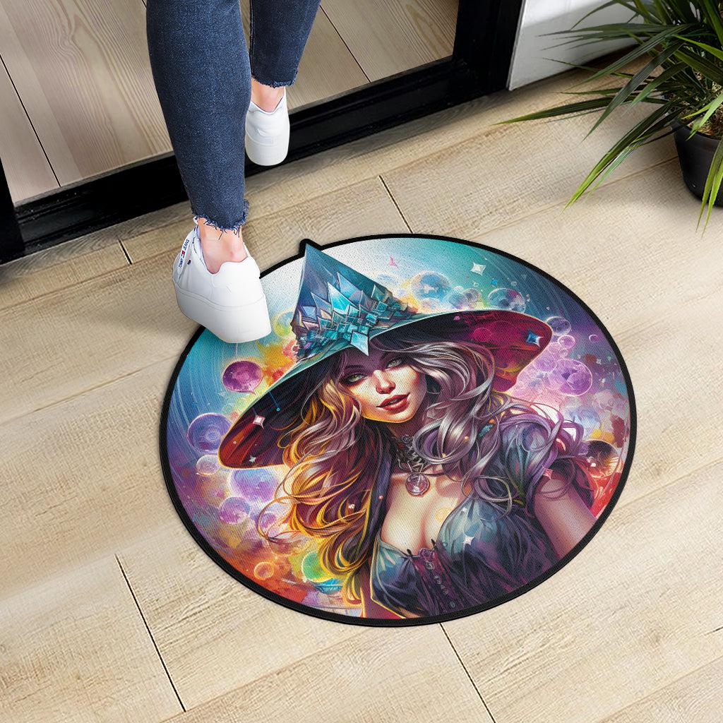 Mystic Witch Door Mat for Halloween-MoonChildWorld