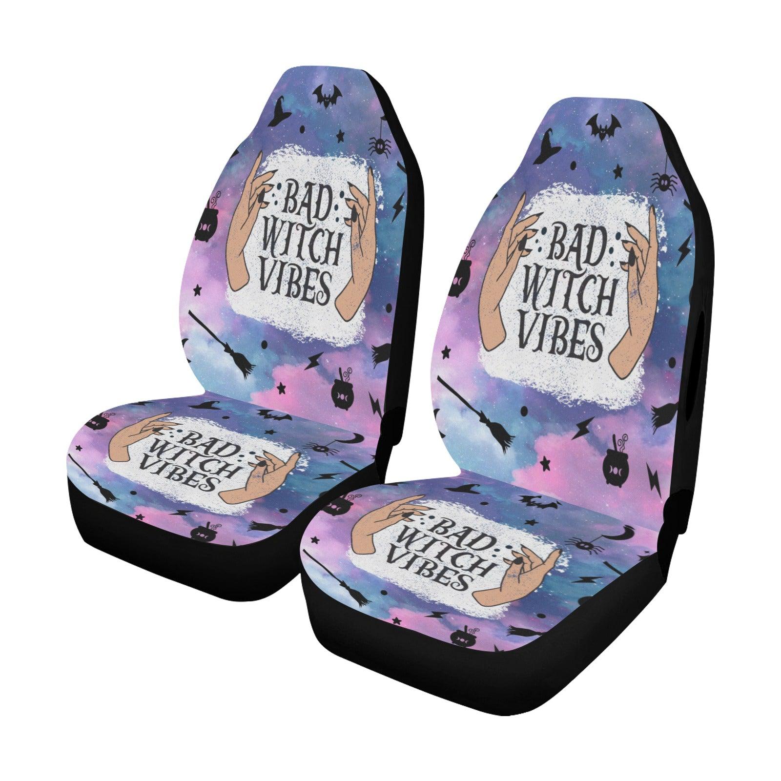 Bad witch vibes Car Seat Covers-MoonChildWorld