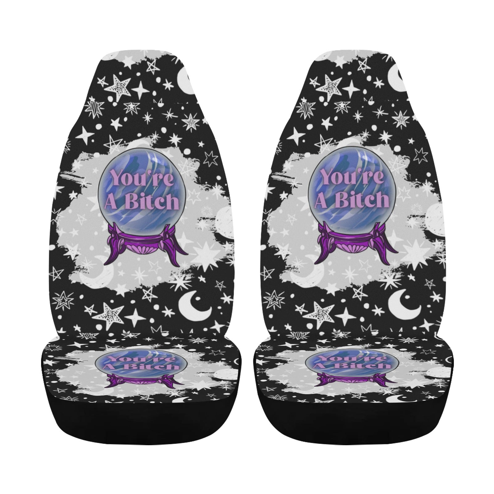 Crystal ball Witchy Car Seat Covers-MoonChildWorld
