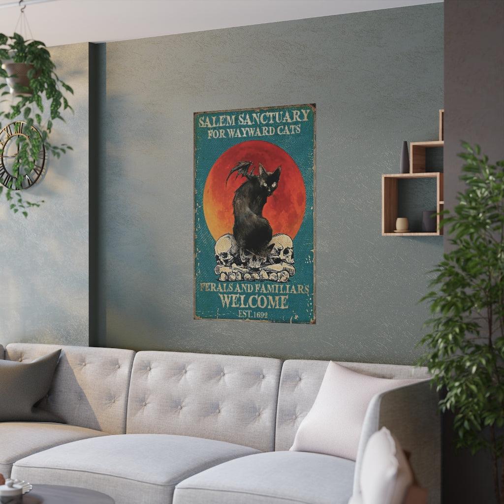 Witch salem sanctuary Poster Halloween Poster-MoonChildWorld