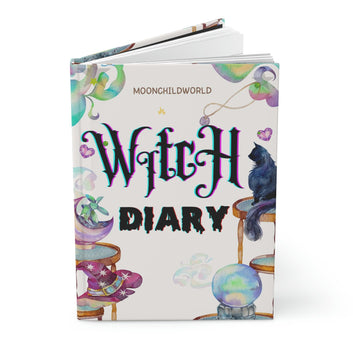 Book of spells Witch Diary Notebook-MoonChildWorld