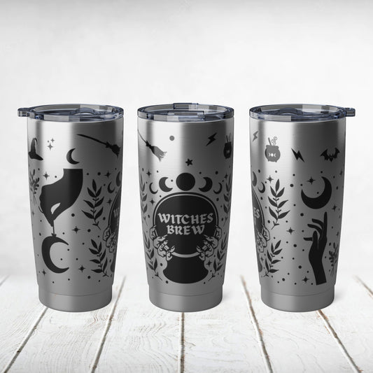 Moon phase Witch's Brew Witchy Tumbler-MoonChildWorld