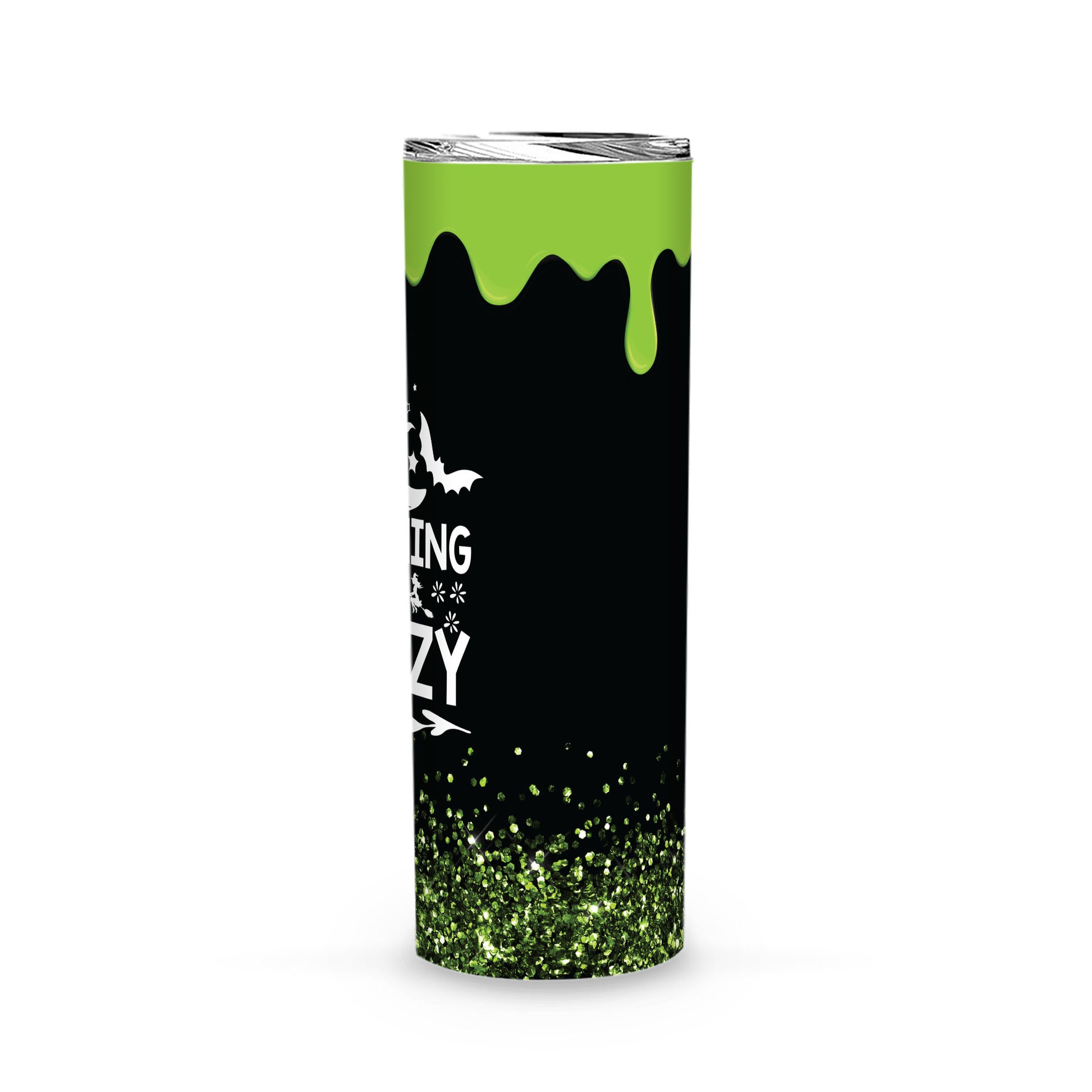 witching be crazy - Skinny Tumbler-MoonChildWorld