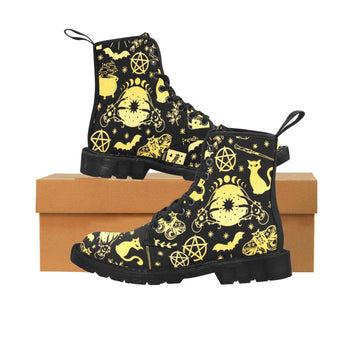 Witchy things wicca Martin Boots