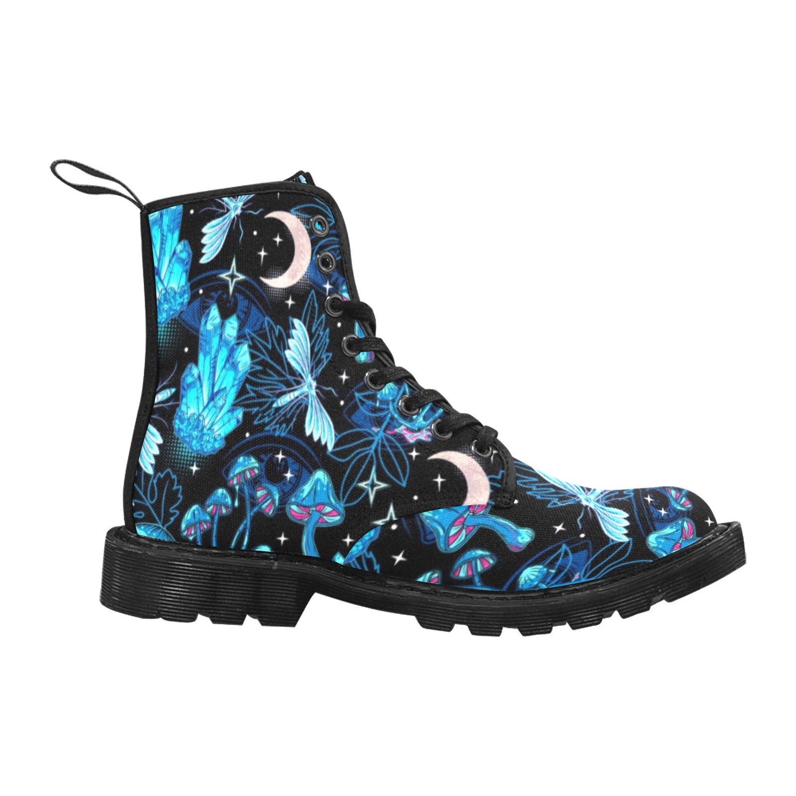 Mystic crystal moon witchy Martin Boots-MoonChildWorld