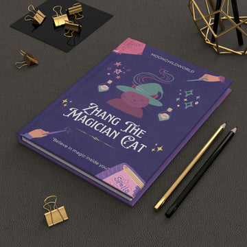 Magical Journal Witch Cat Notebook-MoonChildWorld