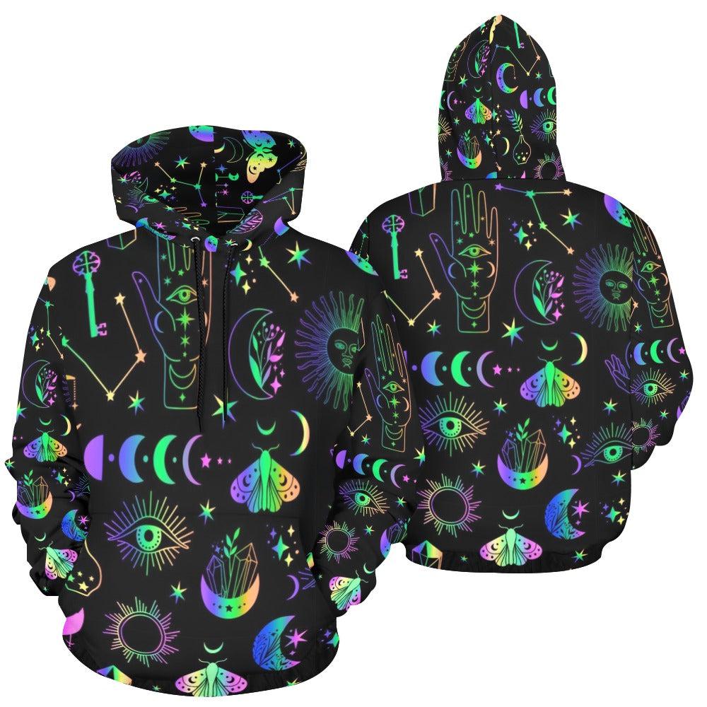 Celestial witchy Hoodie-MoonChildWorld