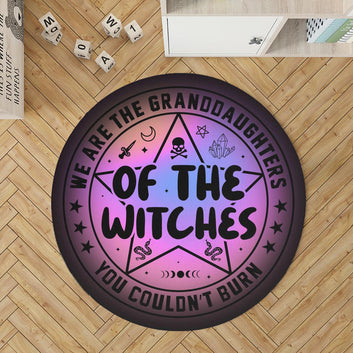 Granddaughter of The Witches Round Rug