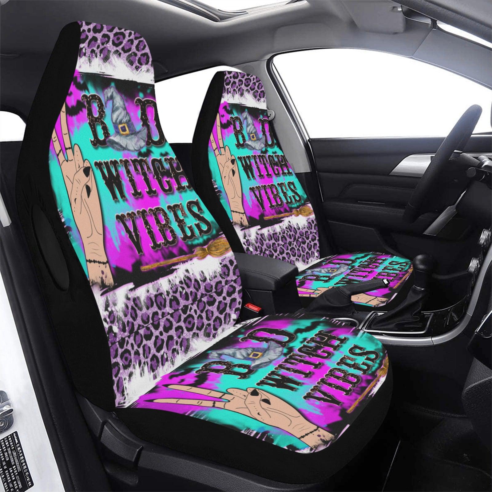 Bad witch vibes Car Seat Covers-MoonChildWorld